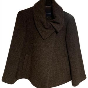 Banana Republic boiled wool pea coat.
